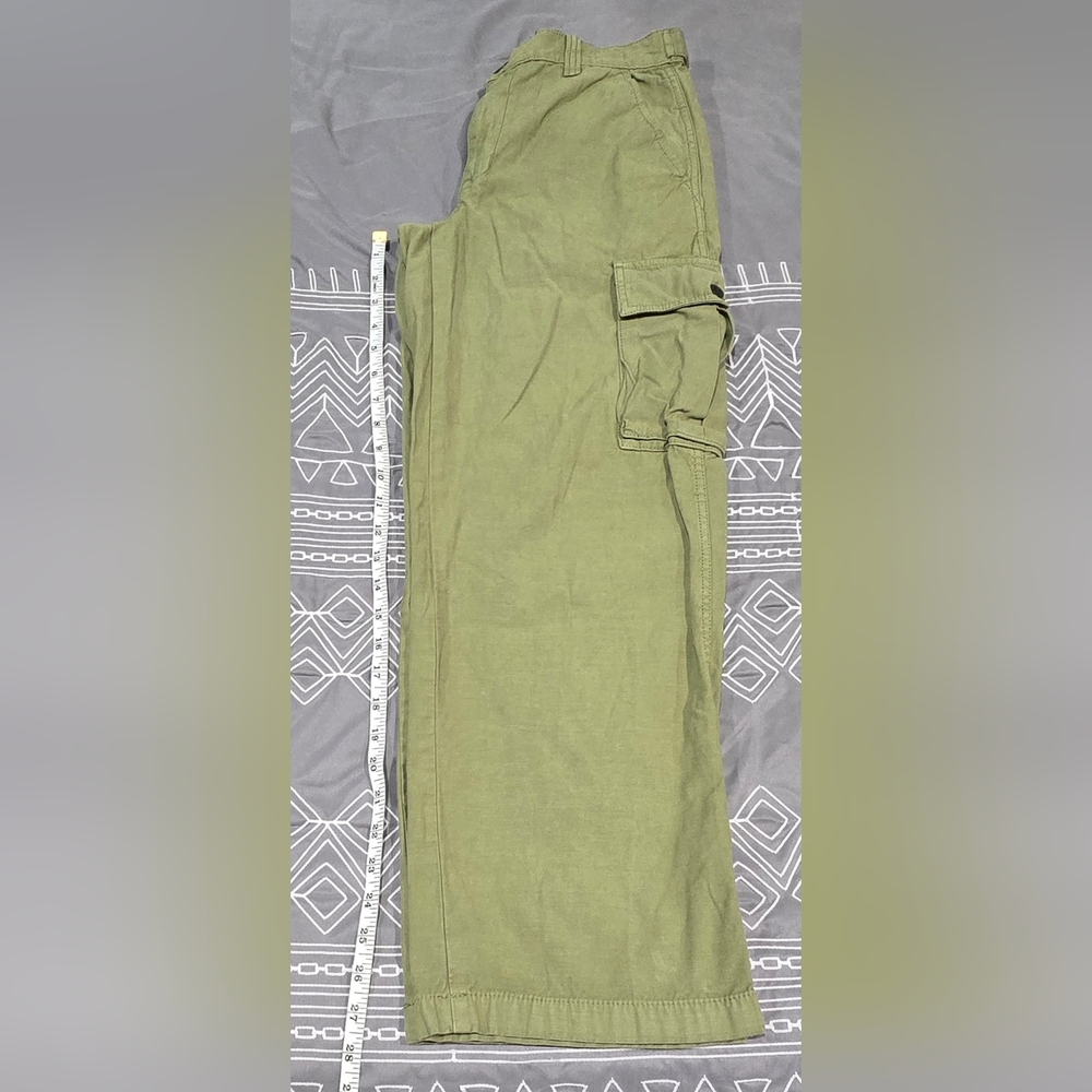 Madewell Low Slung Straight Leg Cargo Pants Size 26 - Picture 3 of 8